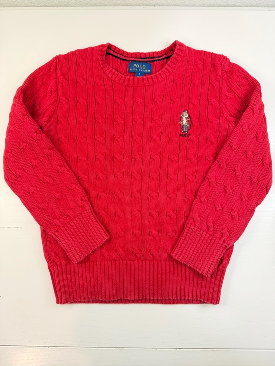 Polo Ralph Lauren Other - Ralph Lauren Polo Bear Red Sweater 7